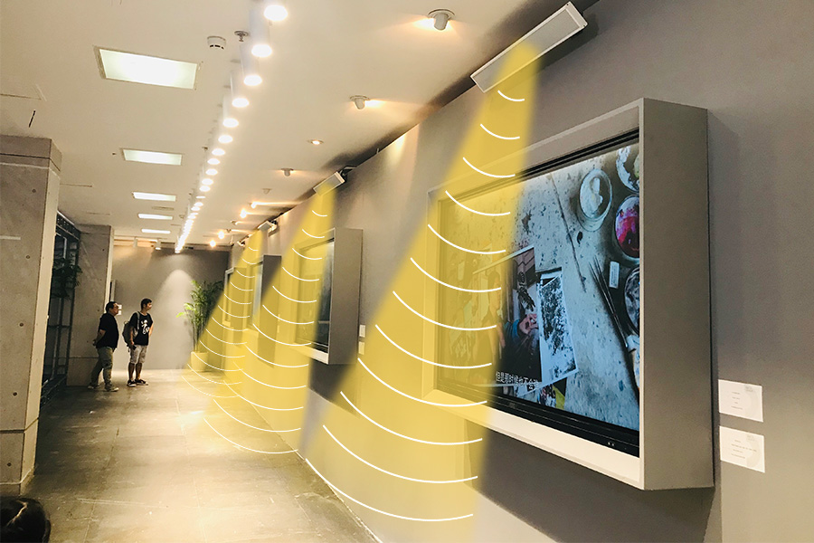 展覽展示行業用定向音箱