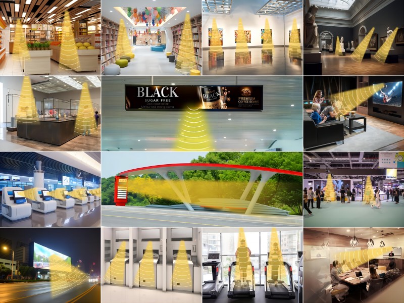 定向喇叭應(yīng)用場景集合