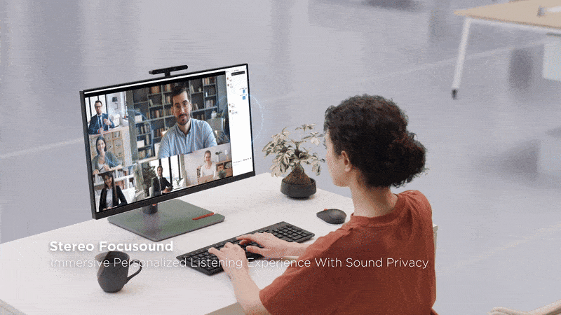 ThinkCentre M90a Pro Gen 6搭載清聽(tīng)聲學(xué)聚音屏技術(shù)