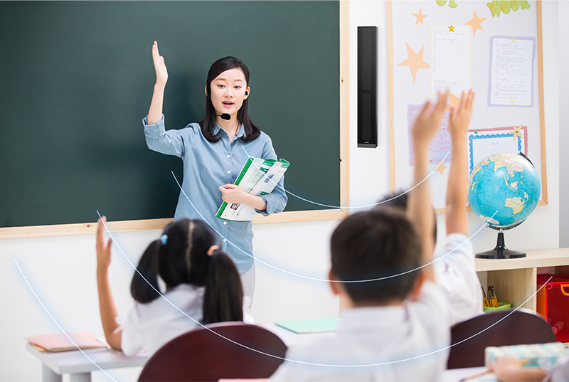 教室擴聲用什么音箱好？清聽聲學教室均衡聲場系統(tǒng)