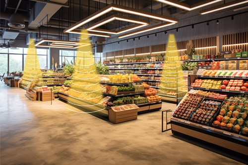 商場(chǎng)超市定向發(fā)聲,音區(qū)獨(dú)立,互不干擾