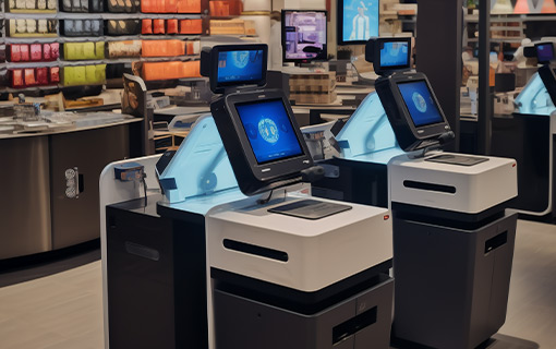 自助收銀機(jī)集成定向聲技術(shù),實(shí)現(xiàn)精準(zhǔn)音效,無(wú)干擾